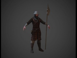 city guard 3Dモデル