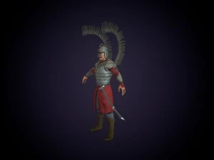 hussard ailé Modèle 3D