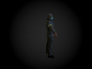 ukrainian revolutionary 3D 모델