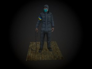 ukrainian revolutionary 3D 모델