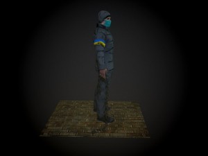ukrainian revolutionary 3D 모델