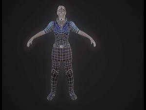 steampunk girl Modelo 3D