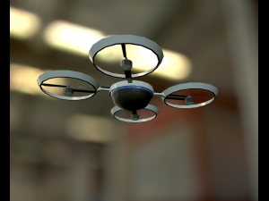 quadcopter Modèle 3D