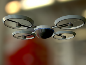 quadcopter 3D-Modell