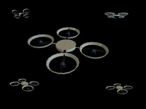 quadcopter 3D Model