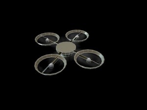 quadcopter 3D-Modell