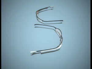 vidro do google Modelo 3D