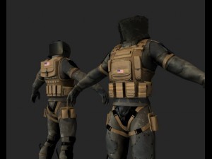 soldier of the future 3D Model