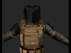 soldier of the future 3D Model