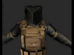 soldier of the future 3D Model
