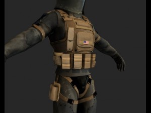 soldier of the future 3D Model