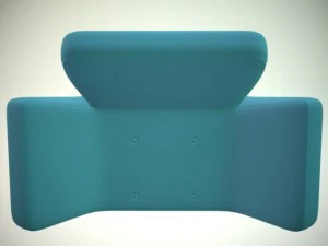 blue chair 3D Model