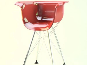 red chair 3D Model