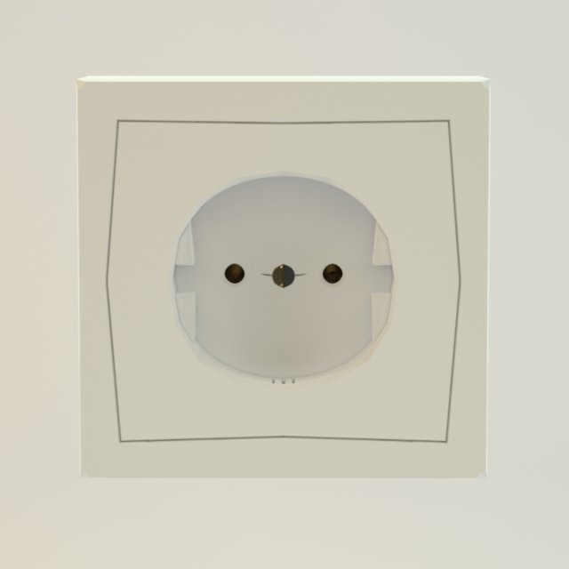socket Modelo 3D .c4d .max .obj .3ds .fbx .stl .blend 