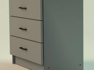 wooden cabinet 3D Model