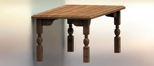 table 3D Model .c4d .max .obj .3ds .fbx .stl .blend 