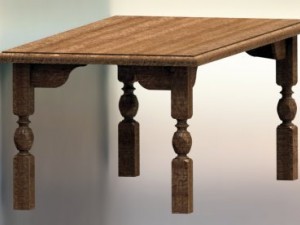 table Modelo 3D