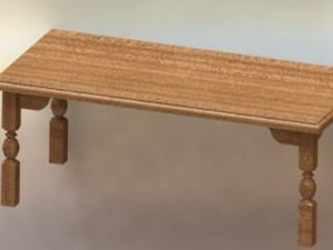table 3D Model