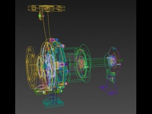 centrifugal pump 3D Model