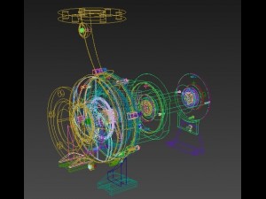 centrifugal pump 3D Model