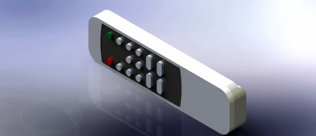 remote controler 3D Model .c4d .max .obj .3ds .fbx .stl .blend 
