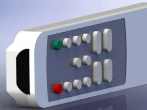 pilot zdalnego sterowania Model 3D