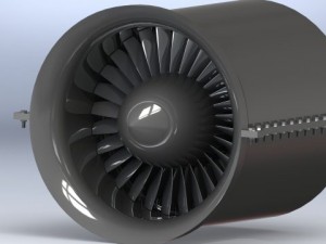 axial compressor Modelo 3D