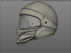 racing helmet 3D Model