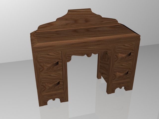 tabletwood 3D Model .c4d .max .obj .3ds .fbx .stl .blend