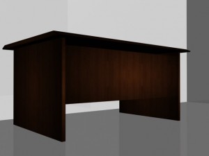 office table 3D-Modell