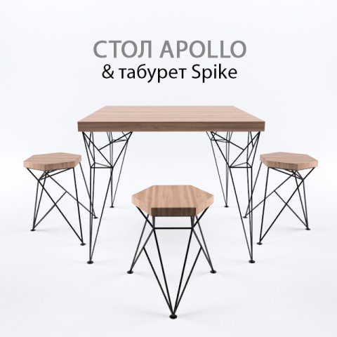 apollo and spike from the uniquely 3D Model .c4d .max .obj .3ds .fbx .stl .blend 