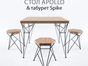 apollo and spike from the uniquely 3D Model