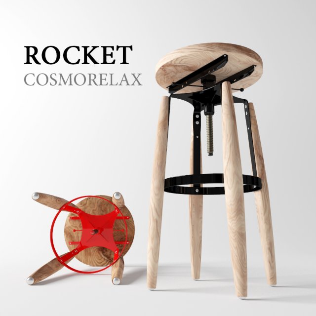 rockets from cosmo 3D Model .c4d .max .obj .3ds .fbx .stl .blend 