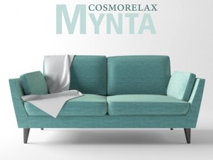 sits sofa mynta Model 3D