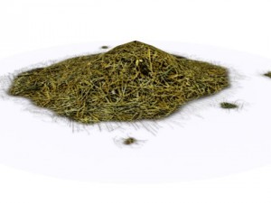 low poly hay pile Model 3D
