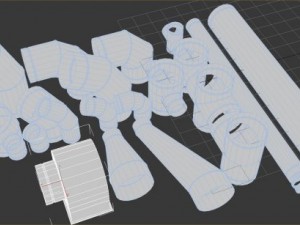 ventilation pipes Modello 3D