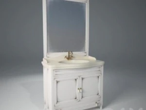 家具バスルーム 3Dモデル