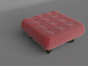 stools soft 3D-Modell