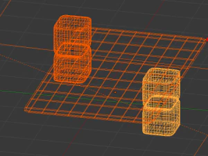 テーブル 3Dモデル