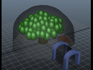 sandys tree dome 3D Model