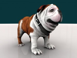bulldog Modelo 3D