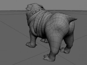 bulldog Modelo 3D
