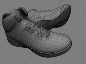 nick lebron basketball air shoes 3D Model