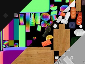sushi Modello 3D