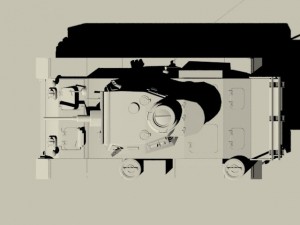 tank panzer 3D 模型