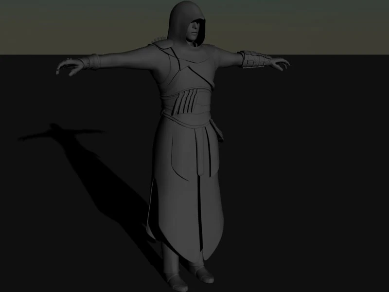 assassins creed altair 3D Model .c4d .max .obj .3ds .fbx .stl .blend
