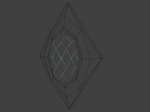 futuristic wall lamp 3D Modell