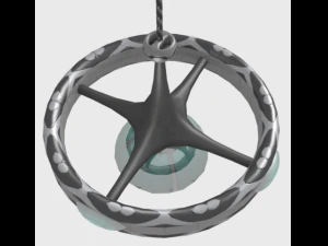 futuristic chandelier 3D Model