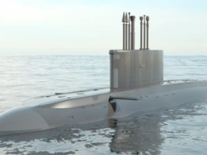 submarine project 636 3D Model