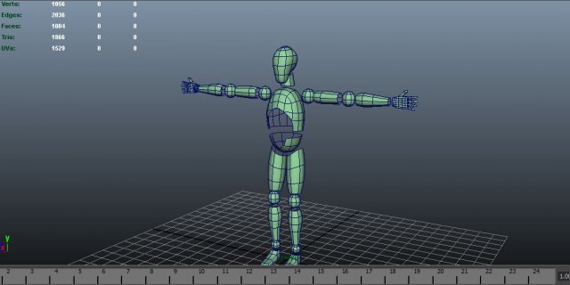 stickfigure 3D Model .c4d .max .obj .3ds .fbx .stl .blend 
